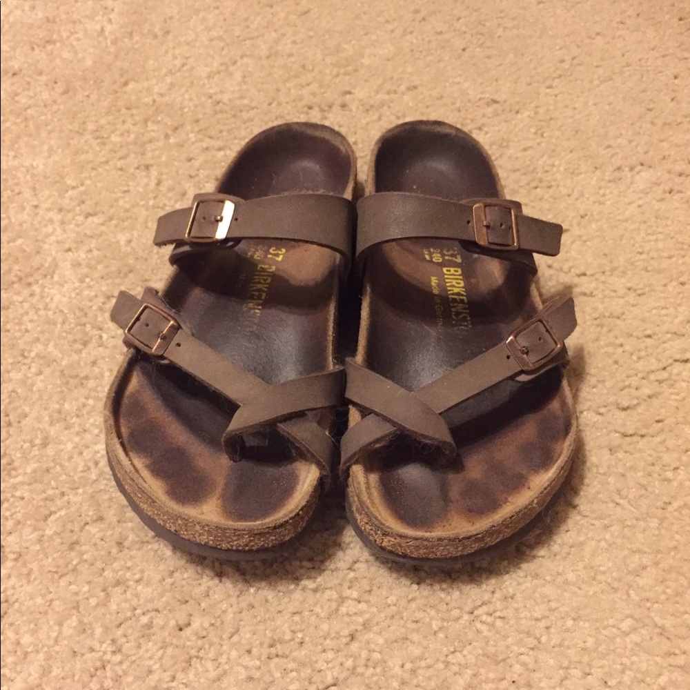 Brown Mayari Birkenstocks